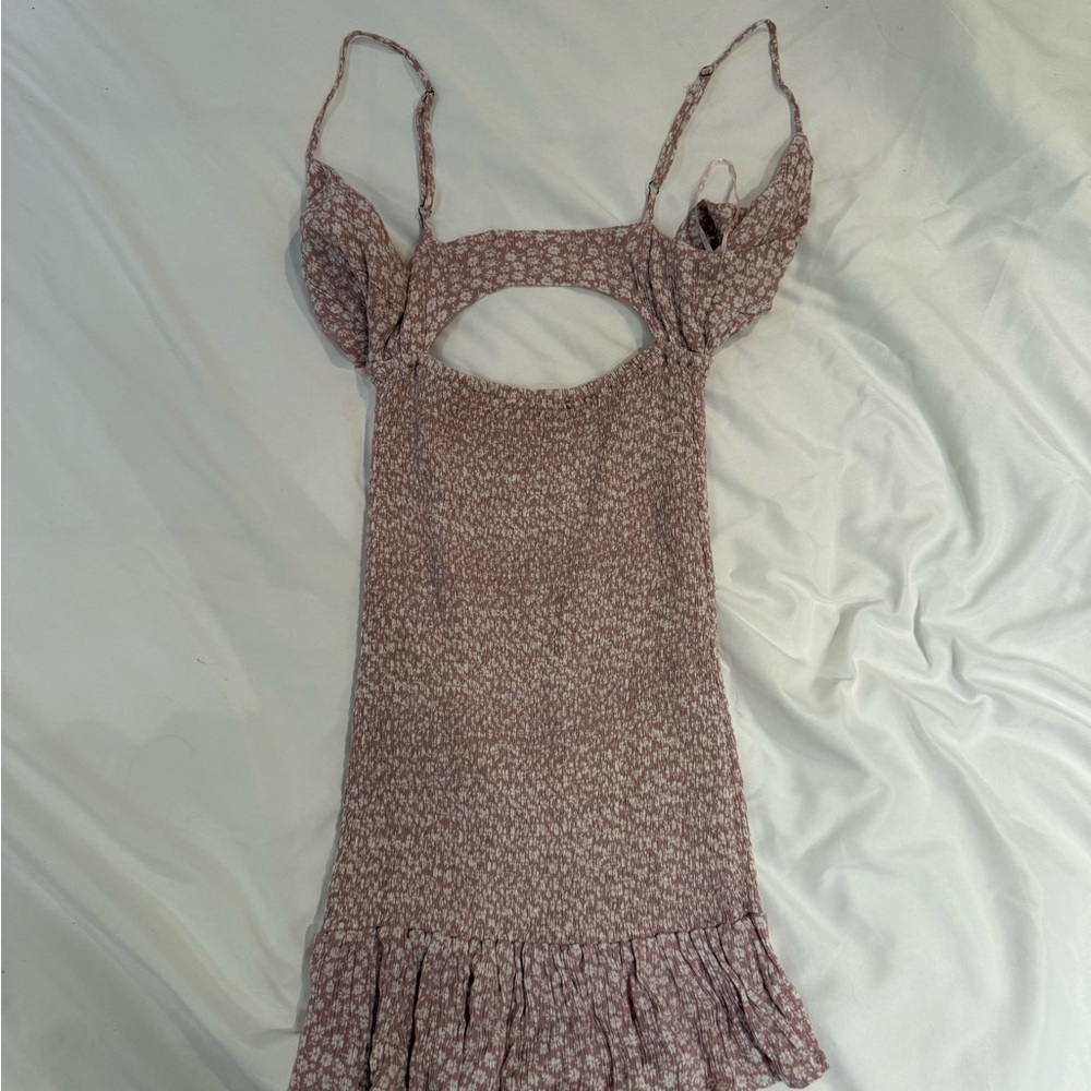 Floral summer Mini Dress - Picture 4 of 5